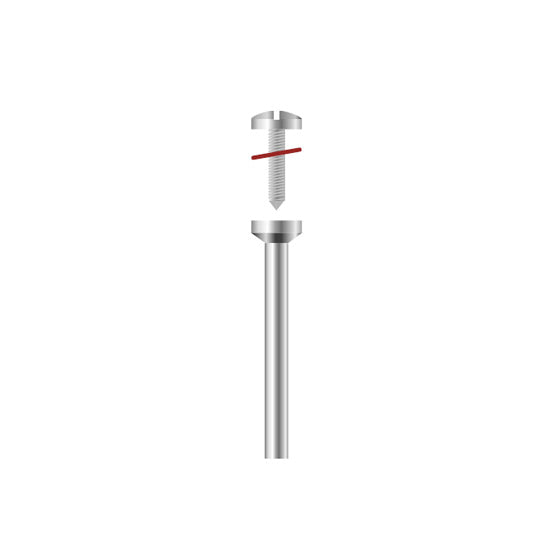 Mandrins en acier - Ø 5 ou 7 mm - DIAN FONG - Dental Coop
