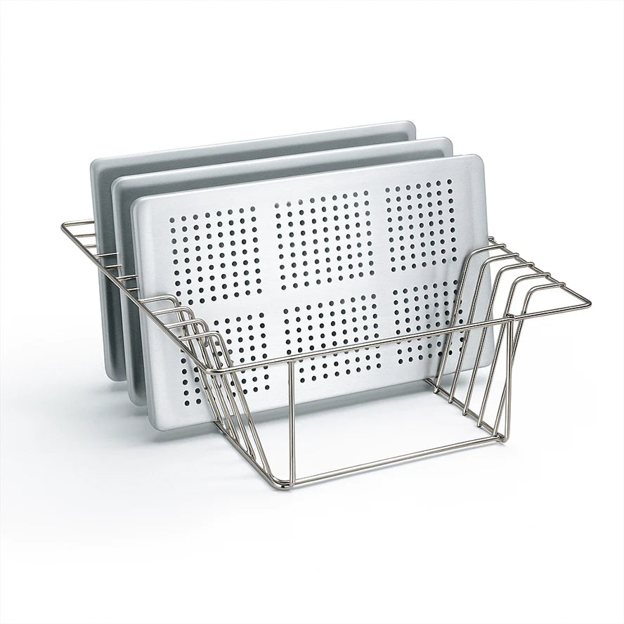 Support inox pour plateaux / cassettes, existe en 3 modèles - D-ST11 | Smeg - ootopfti.com