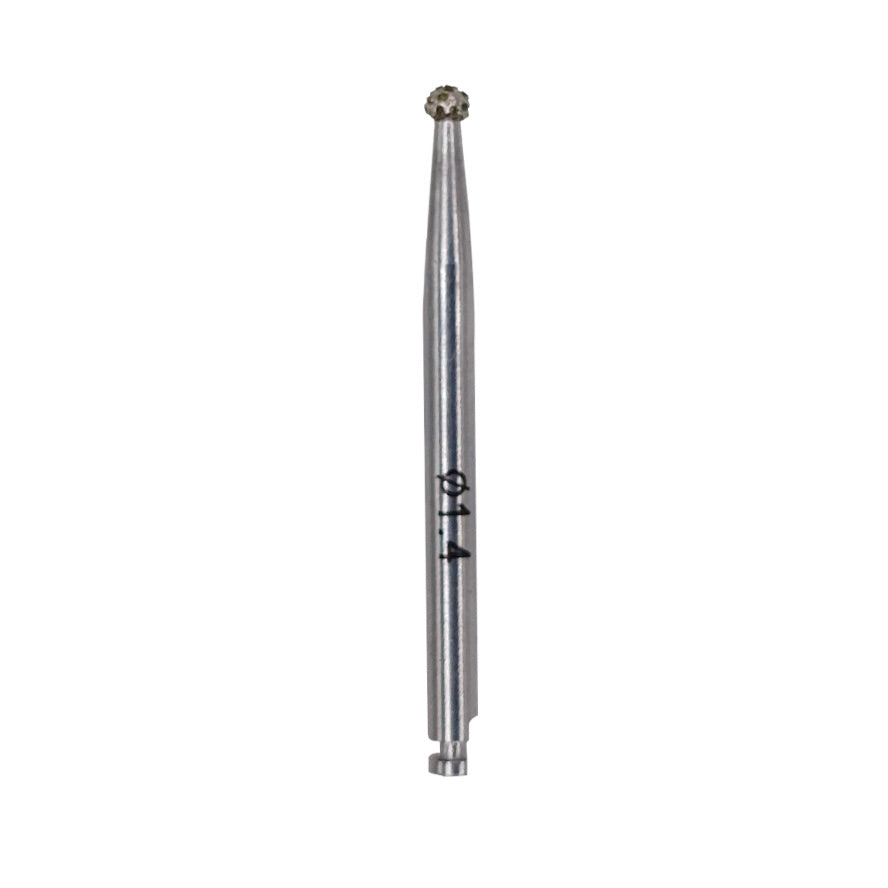 Fraise de dégranulation diamantée – Ø 1,4 à 3,1 mm - Tête Bord arrondi conique - ootopfti.com