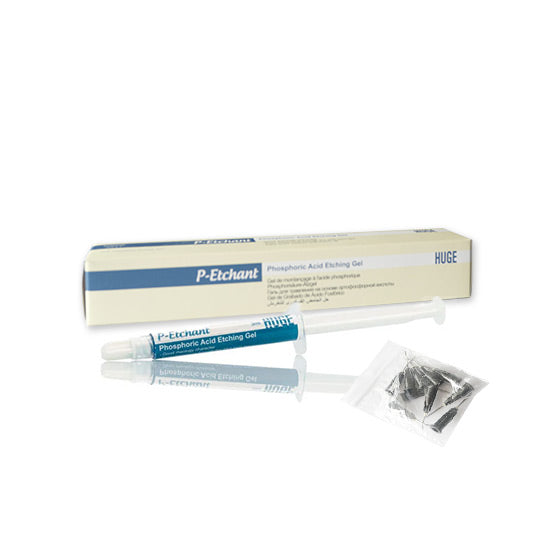 P-Echant - Gel de mordançage à l'acide phosphorique - 3 mL/seringue + 10 embouts - HUGE - ootopfti.com