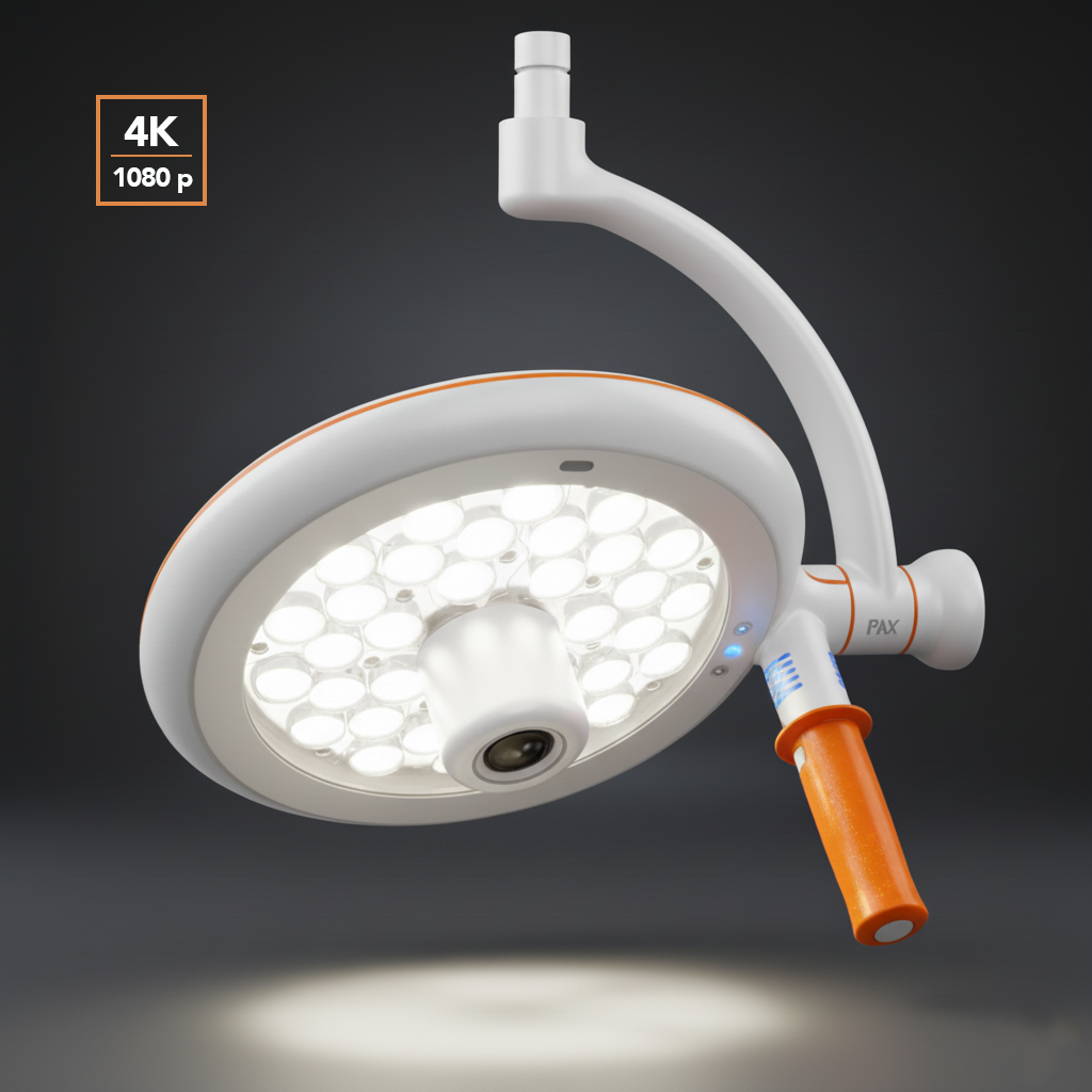 Scialytique LED PAX-XR1 Max – Lampe chirurgicale avec caméra HD & chariot mobile inclus - ootopfti.com