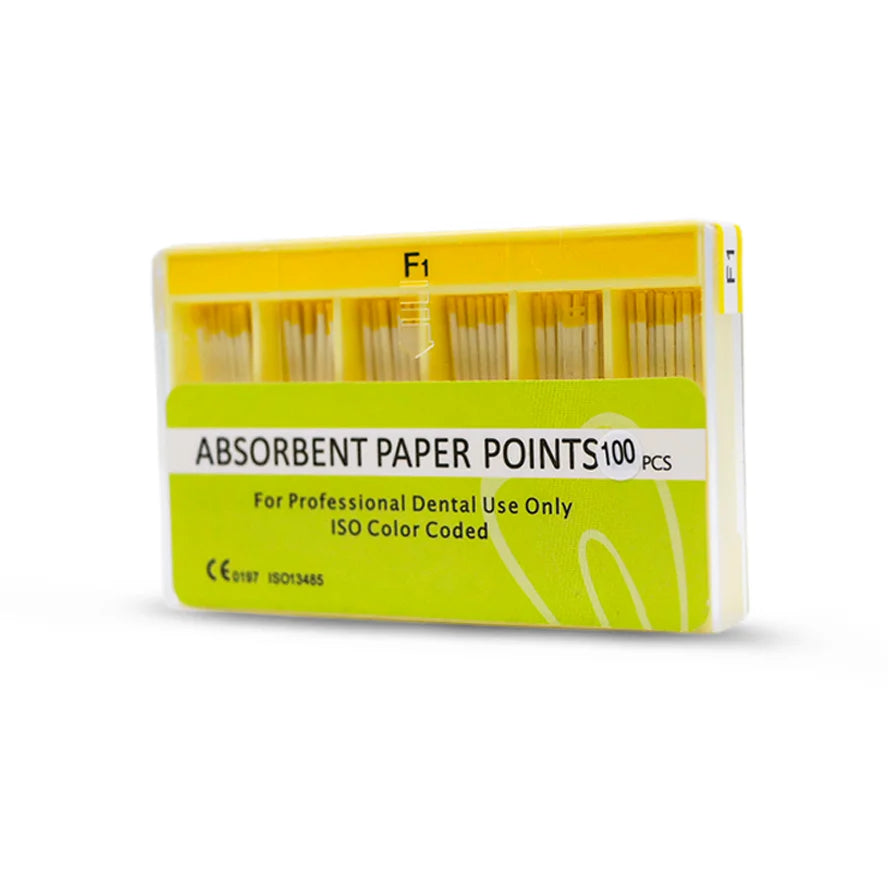 100 Pointes papier obturation F1 - F2 - ootopfti.com