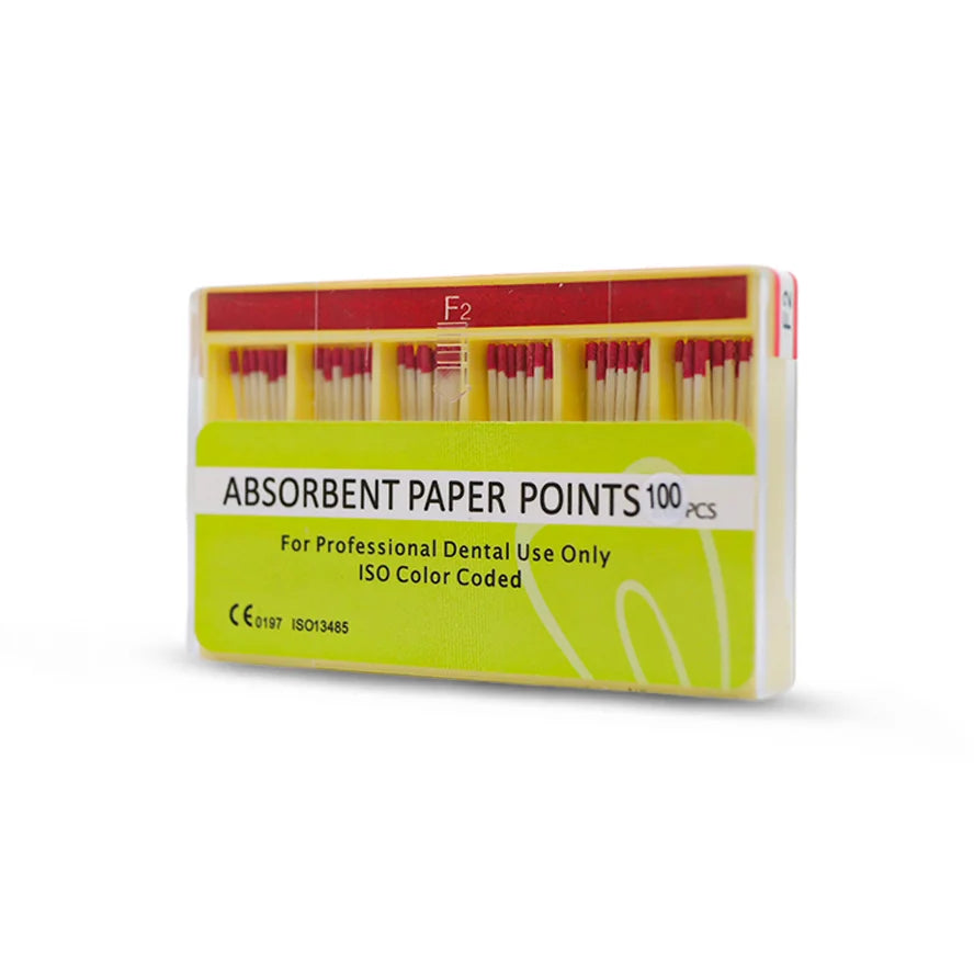 100 Pointes papier obturation F1 - F2 - ootopfti.com