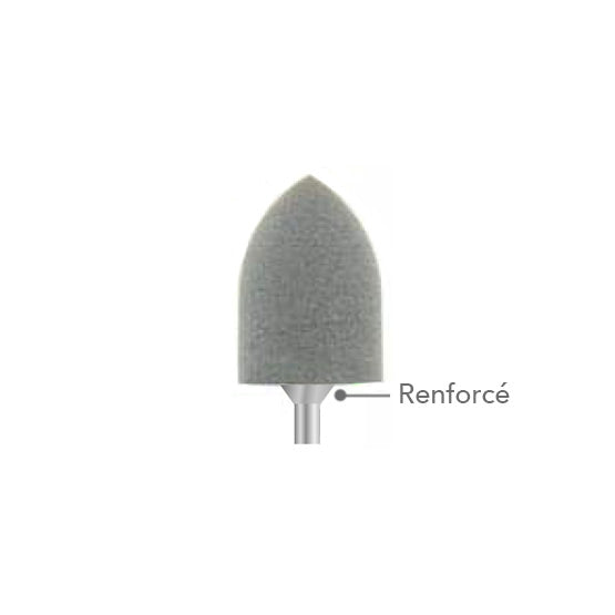 Polisseur en silicone pour composite et résines - Ø 13 mm x 20 mm - DIAN FONG - Dental Coop