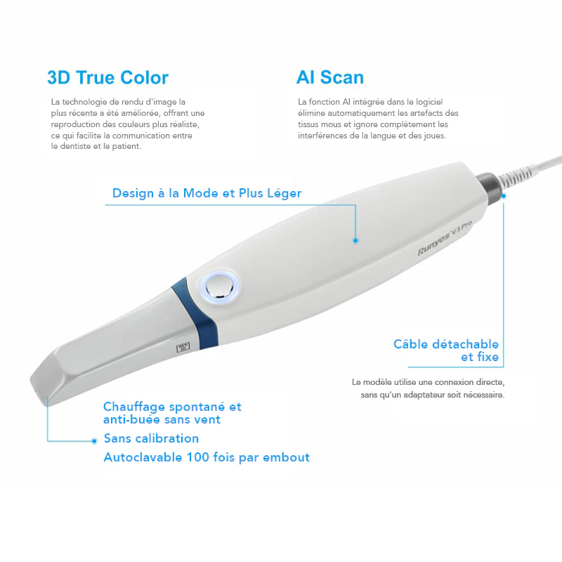 3DS V3 Pro Intraoral Scanner - Runyes