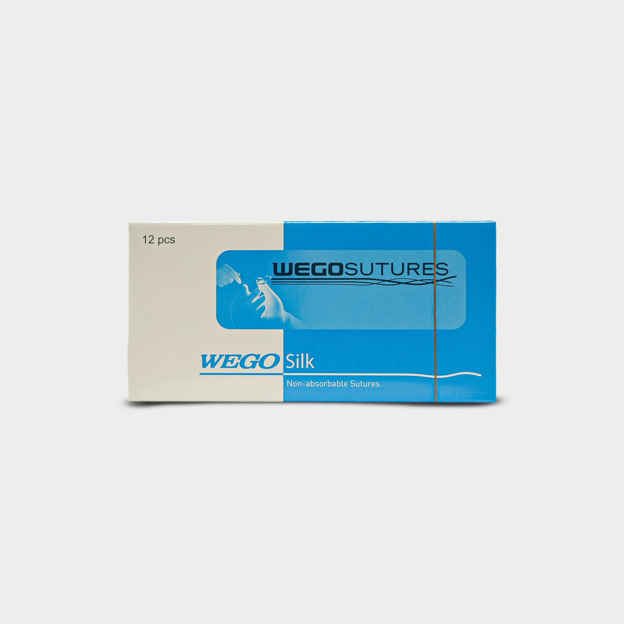 Fil de suture Soie - Boîte de 12 - WEGO