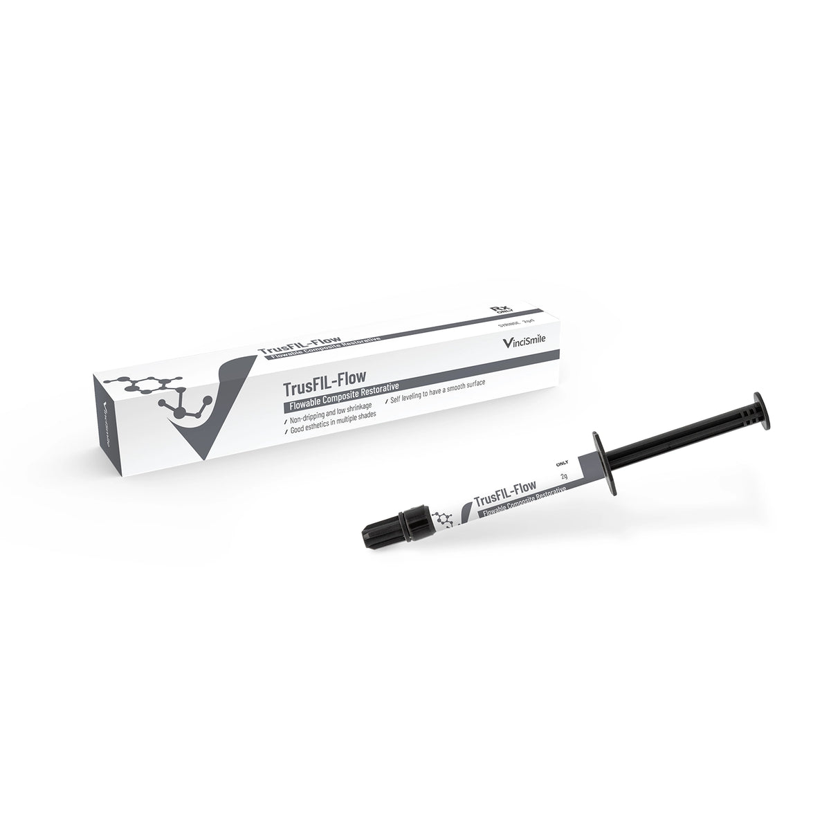 TrusFIL-Flow - Resina compuesta fluida - 2 g/jeringa - VinciSmile