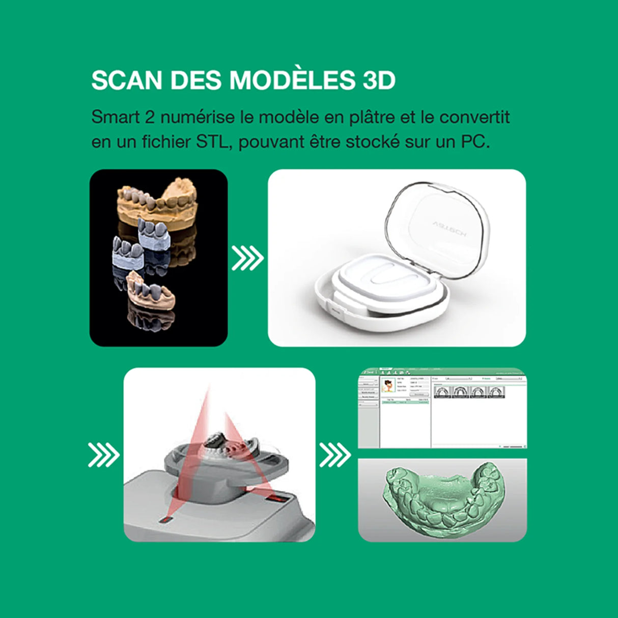 Système d’imagerie CT & panoramique 3D / 2D - Smart 2 - Vatech - ootopfti.com