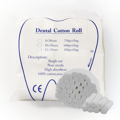 Cotons salivaires 10x38mm 15 rouleaux - ootopfti.com