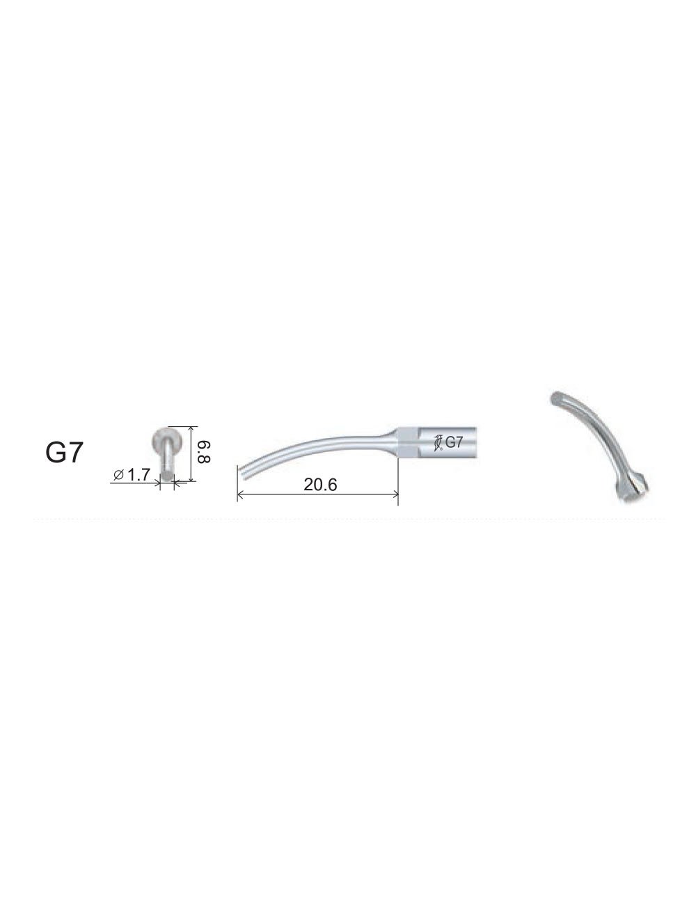 Insert S7 compatible Satelec UltraResistant UR - WOODPECKER - ootopfti.com