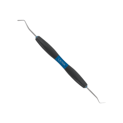 Instrument à sculpter L 1,6mm / 1,6mm de Bliss by ACTEON. Spatule très fine pour sculpter précisément le composite. L'ergonomie et les performances de la partie travaillante permettent un geste maîtrisé et ferme et visent à réduire la fatigue des mains et des poignets. Conçus pour placer et modeler le composite.