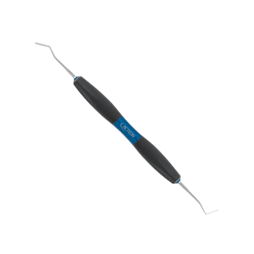 Bliss Carver L 1,6mm / 1,6 mm est un instrument à sculpter de Bliss by ACTEON. Spatule très fine pour une modélisation précise du composite sur les antérieurs. L'ergonomie et les performances de la partie travaillante permettent un geste maîtrisé et ferme et visent à réduire la fatigue des mains et des poignets. Conçus pour placer et modeler le composite.