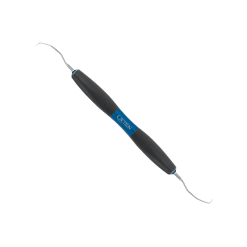 Bliss Explorateur 11-12 est une sonde de diagnostic double de Bliss by ACTEON. L'ergonomie et les performances de la partie travaillante permettent un geste maîtrisé et ferme et visent à réduire la fatigue des mains et des poignets. Les sondes de diagnostic sont utilisées pour la détection et la restauration des caries et du tartre. Nos sondes sont précises grâce à leurs pointes fines, qui trouvent le compromis entre flexibilité et résistance pour des procédures de diagnostic précises.