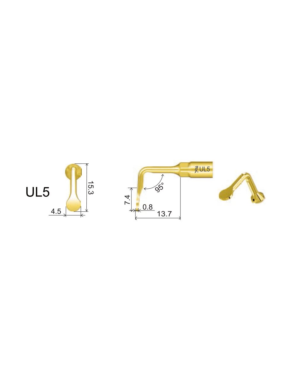 Insert UL5 pour chirurgie piezo - WOODPECKER - ootopfti.com