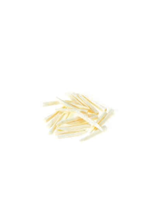Sachet de 100 cales interdentaires en bois blanches (courtes et fines) - ootopfti.com