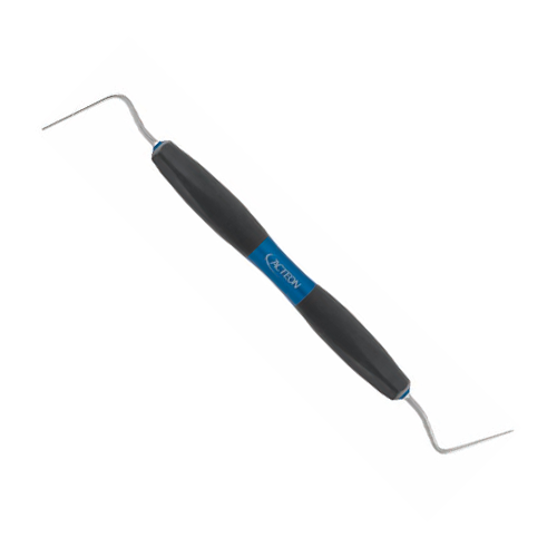 Fouloir Machtou 2-4 de Bliss by ACTEON est utilisé pour l'obturation canalaire par condensation verticale chaude. Ø0.10mm L'ergonomie et les performances de la partie travaillante permettent un geste maîtrisé et ferme et visent à réduire la fatigue des mains et des poignets. Utilisées pour l'obturation canalaire par condensation verticale chaude.