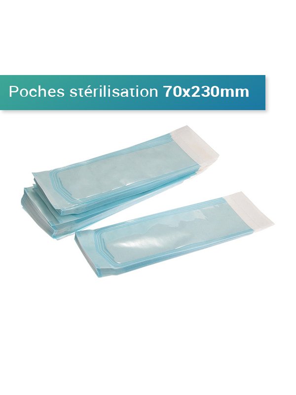Poche gaine de stérilisation 70x230mm - ootopfti.com
