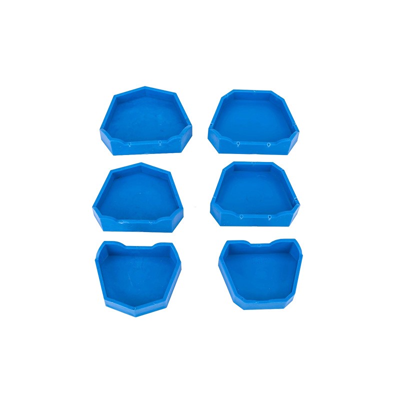 Set de 6 moules pour occluseur type Vertex - ootopfti.com