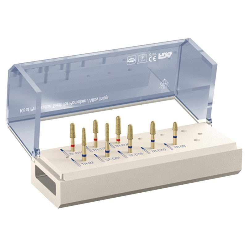 Kit de préparation de couronne porcelaine / alliage / inlay / onlay - ootopfti.com
