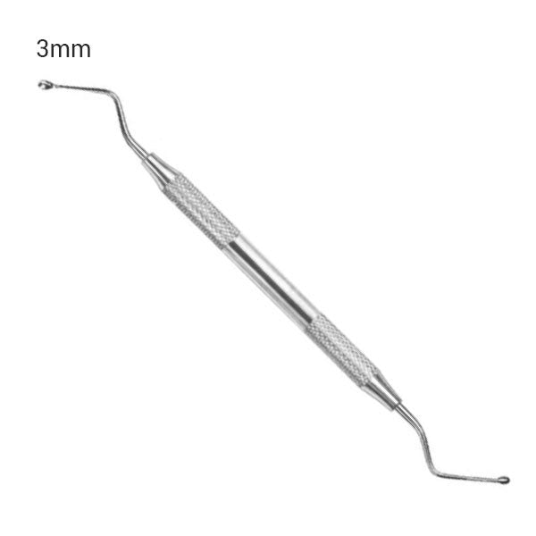 Curette à os Hemingway 3mm - ootopfti.com