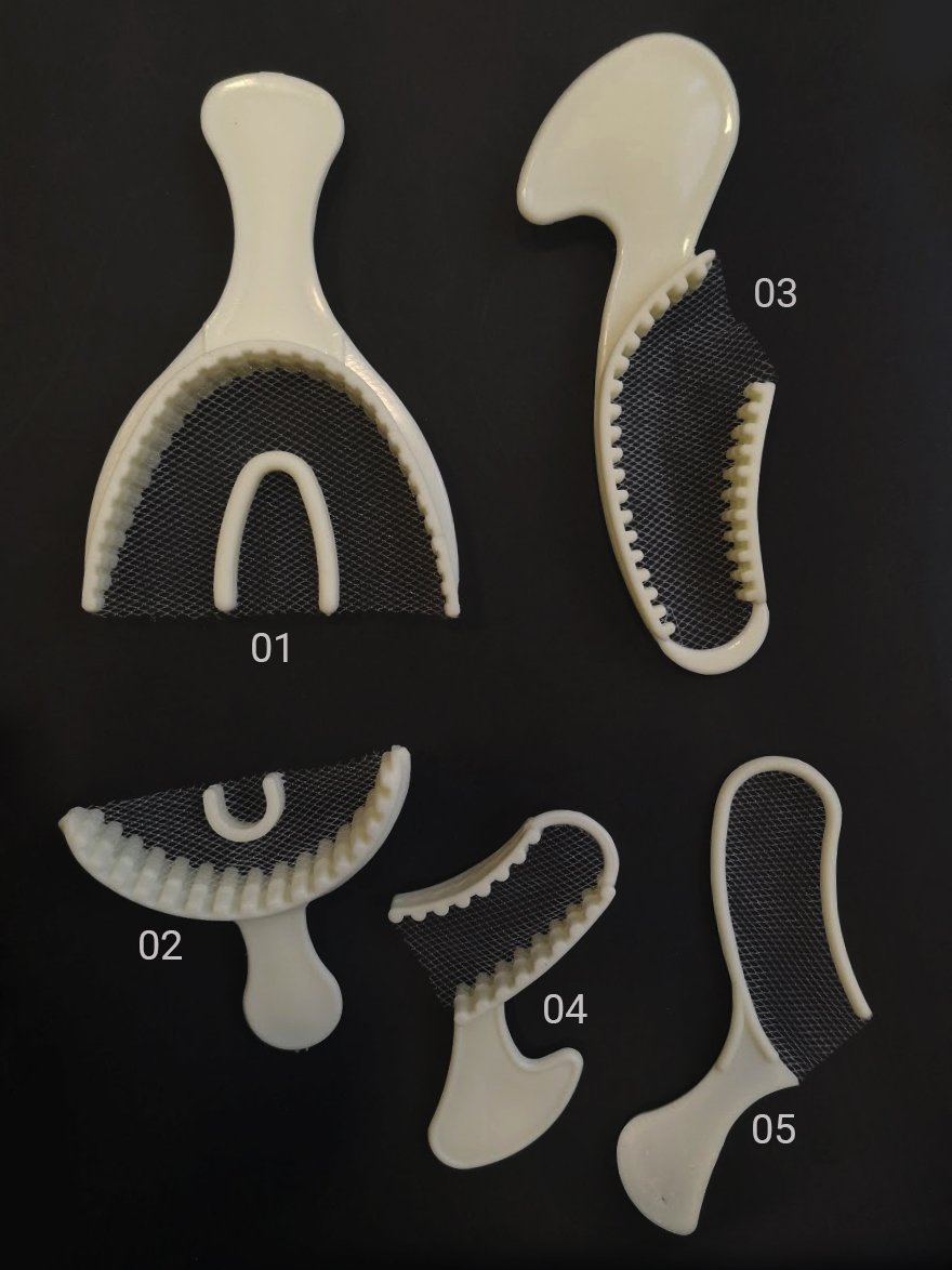Porte-empreintes en plastique blanc - ootopfti.com