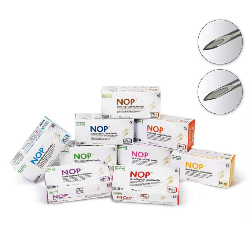 Boîte de 100 aiguilles anesthésie périapicale NOP - ootopfti.com