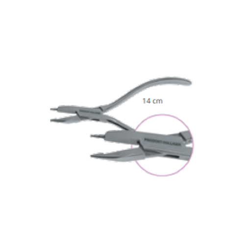 PINCE DE TWEED A COURBER LES ANSES -14 cm - ACTEON - ootopfti.com