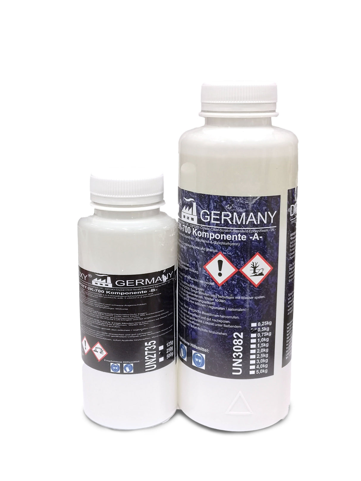 Résine epoxy transparente 750ml - ootopfti.com