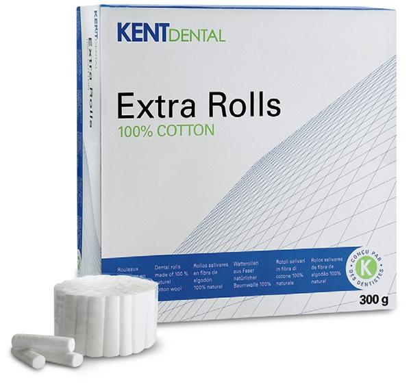 Baumwollrollen - Ø 8, 10 oder 12 mm - Kent Dental