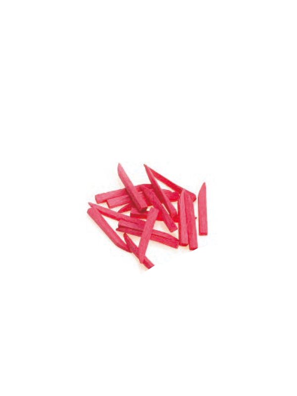 Sachet de 100 cales interdentaires en bois roses (longues) - ootopfti.com
