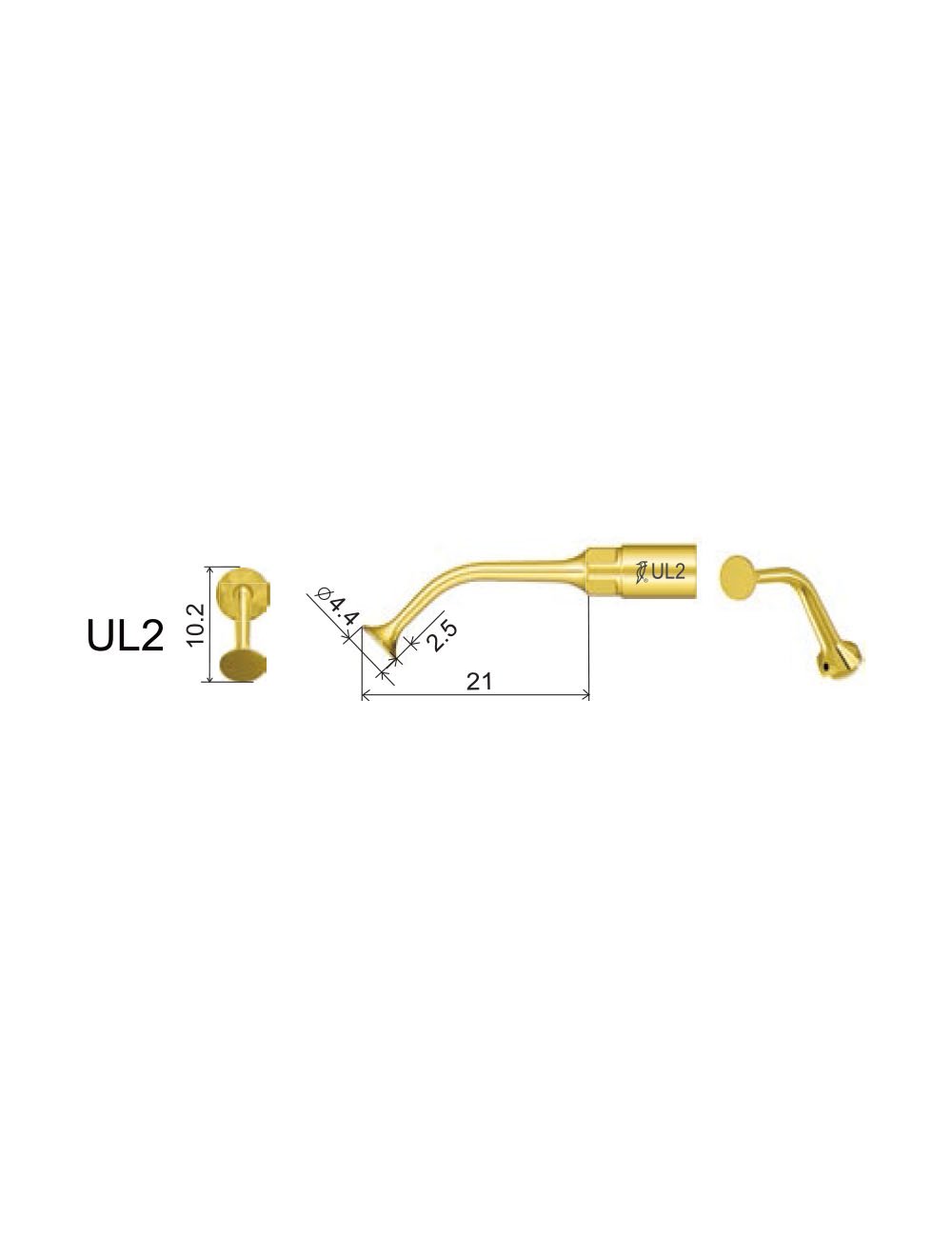Insert UL2 pour chirurgie piezo - WOODPECKER - ootopfti.com