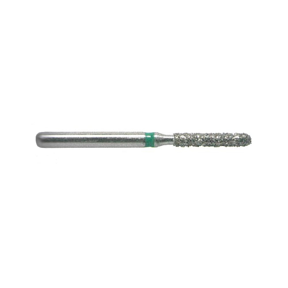 Fraises diamantées cylindrique à extrémité arrondie - Kent Dental