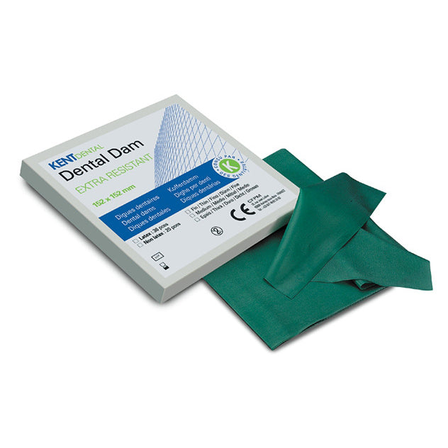 Diques dentários com ou sem látex Dental Dam - Kent Dental