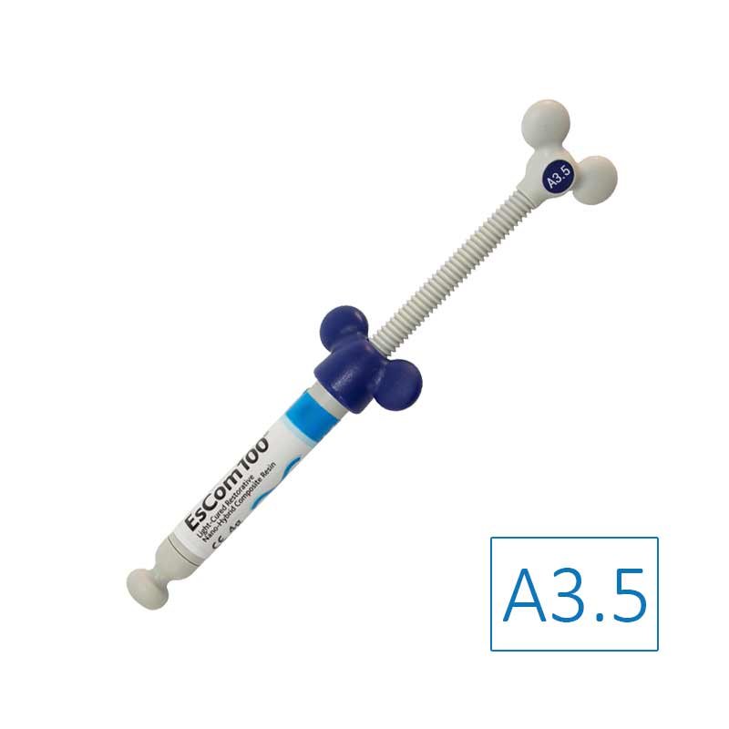 EsCom100 - A3.5 - 1x 4g Résine composite nano-hybride restauratrice photopolymérisable - ootopfti.com