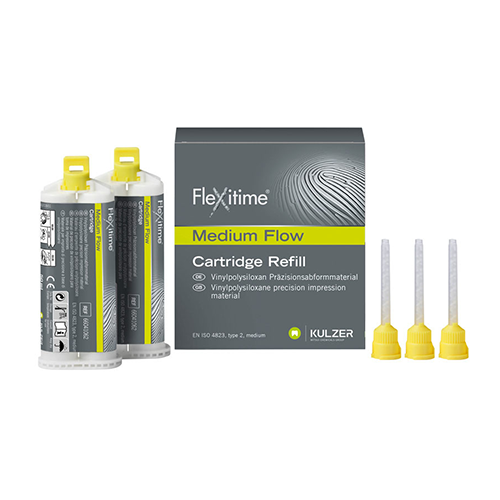 Flexitime cartridge Medium Flow Addition silicone - KULZER