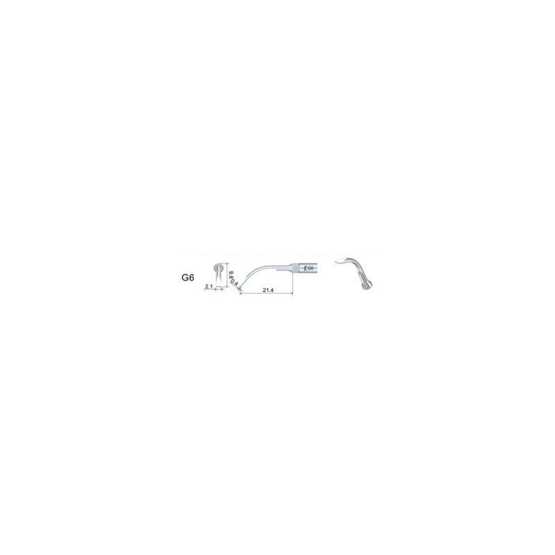 Insert GD6 compatible Satelec ultrarésistant UR - WOODPECKER - ootopfti.com