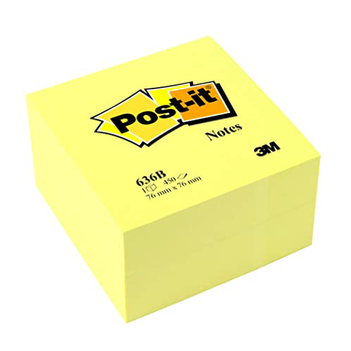 Post-it Würfel 76 x 76 mm pastellgelb