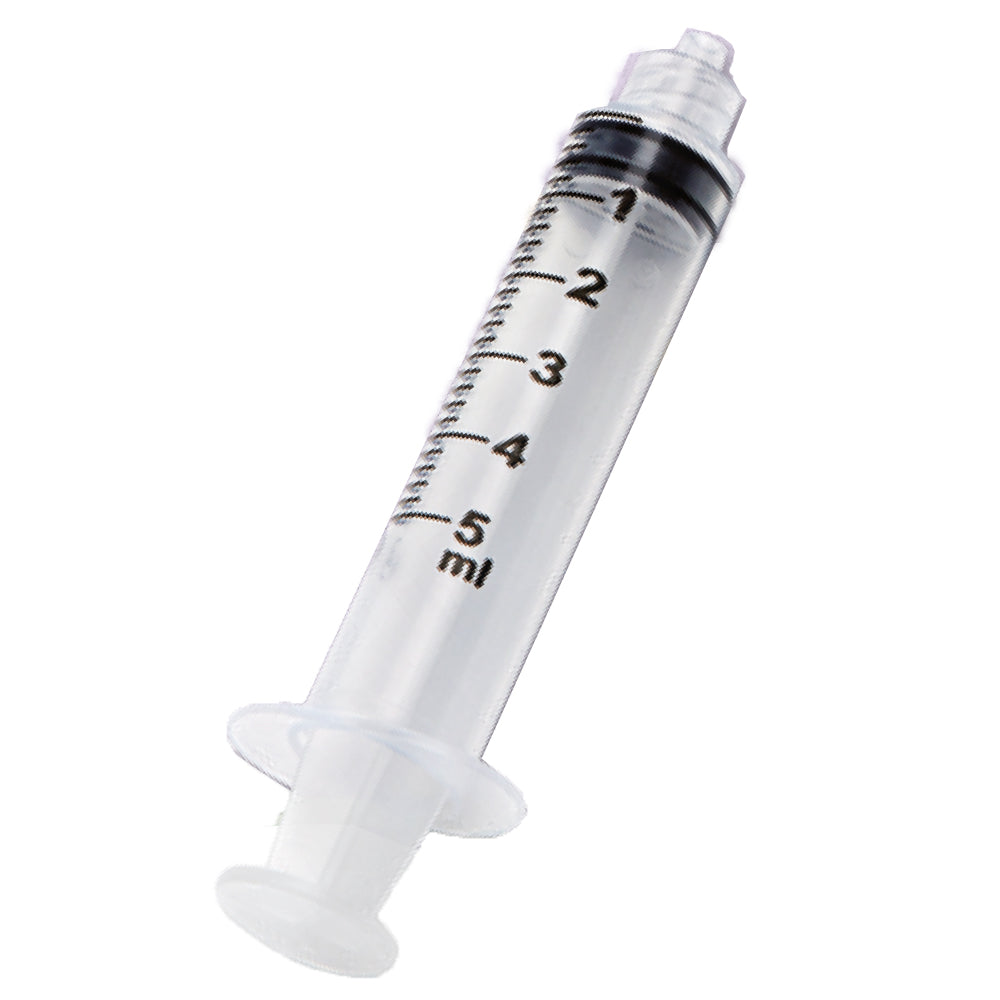 Lot of 100 Luer-Lock syringes 5 ml - Larident
