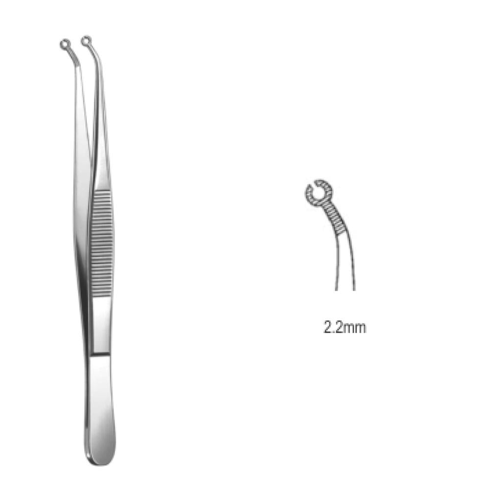 Pinza de cirugía dental de 2,2 mm, también llamada PINZA PARA OJILLO