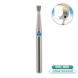 Fresas diamantadas cone invertido ISO 010 - COOL CUT