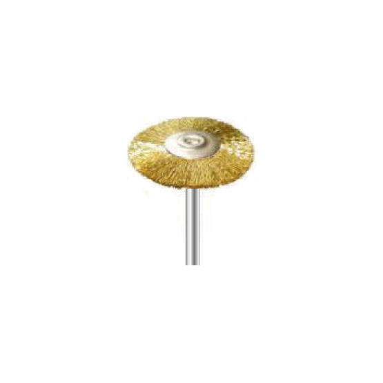 Brosses de polissage - Fil d’acier laitonné ondulé - Ø 22 mm - Dian Fong - Dental Coop