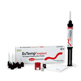 EsTemp Implant 1x 8g Ciment temporaire à base de résine sans eugénol pour les couronnes retenues par implants - ootopfti.com