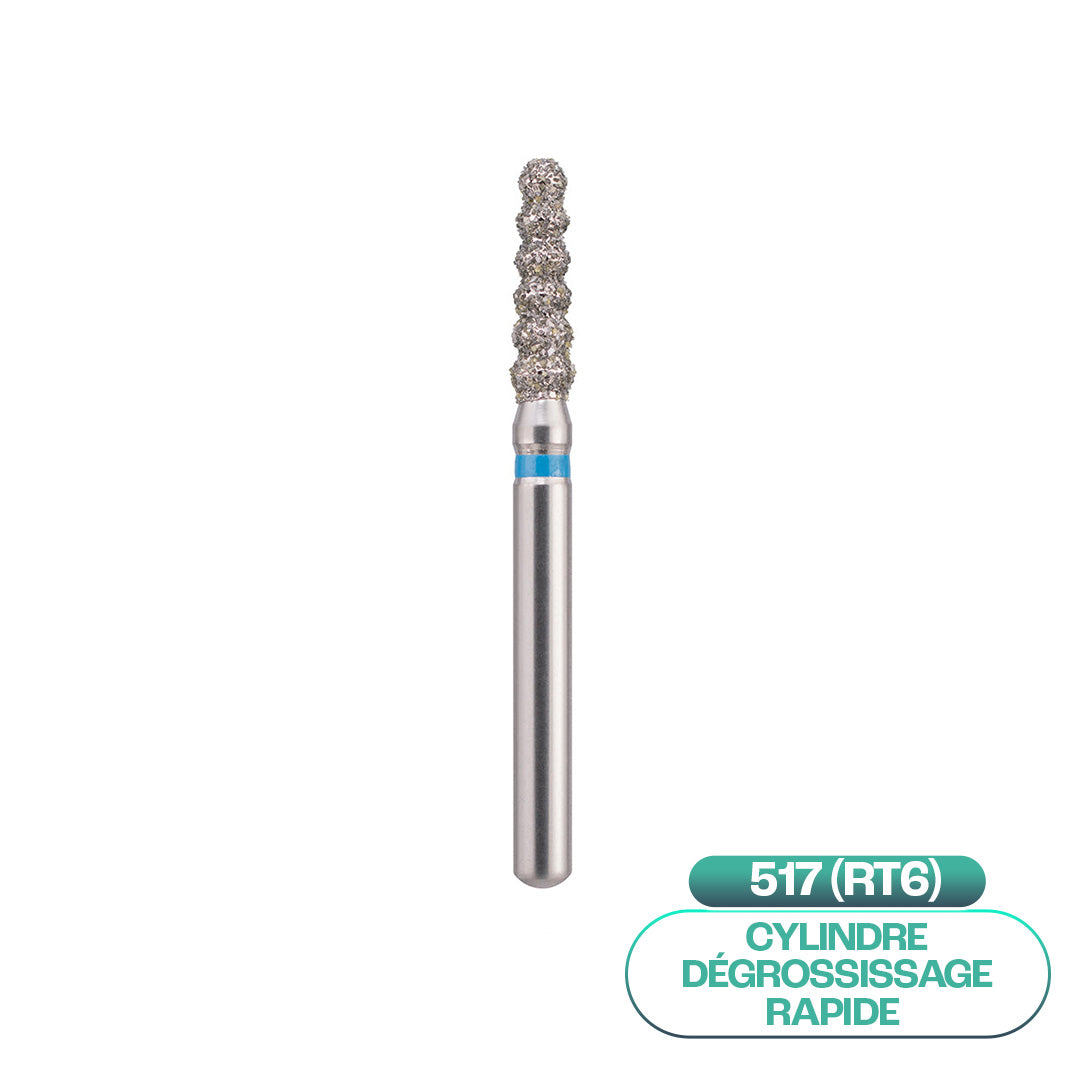 Diamond burs rapid roughing ISO 517 Short - COOL CUT