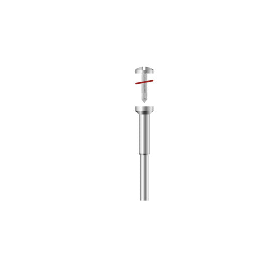 Mandrins renforcés en acier inoxydable - Ø 5 ou 8 mm - DIAN FONG - Dental Coop
