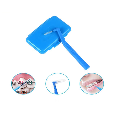 Brosse interproximale avec cure-dent x8 pièces - CoralClean - ootopfti.com