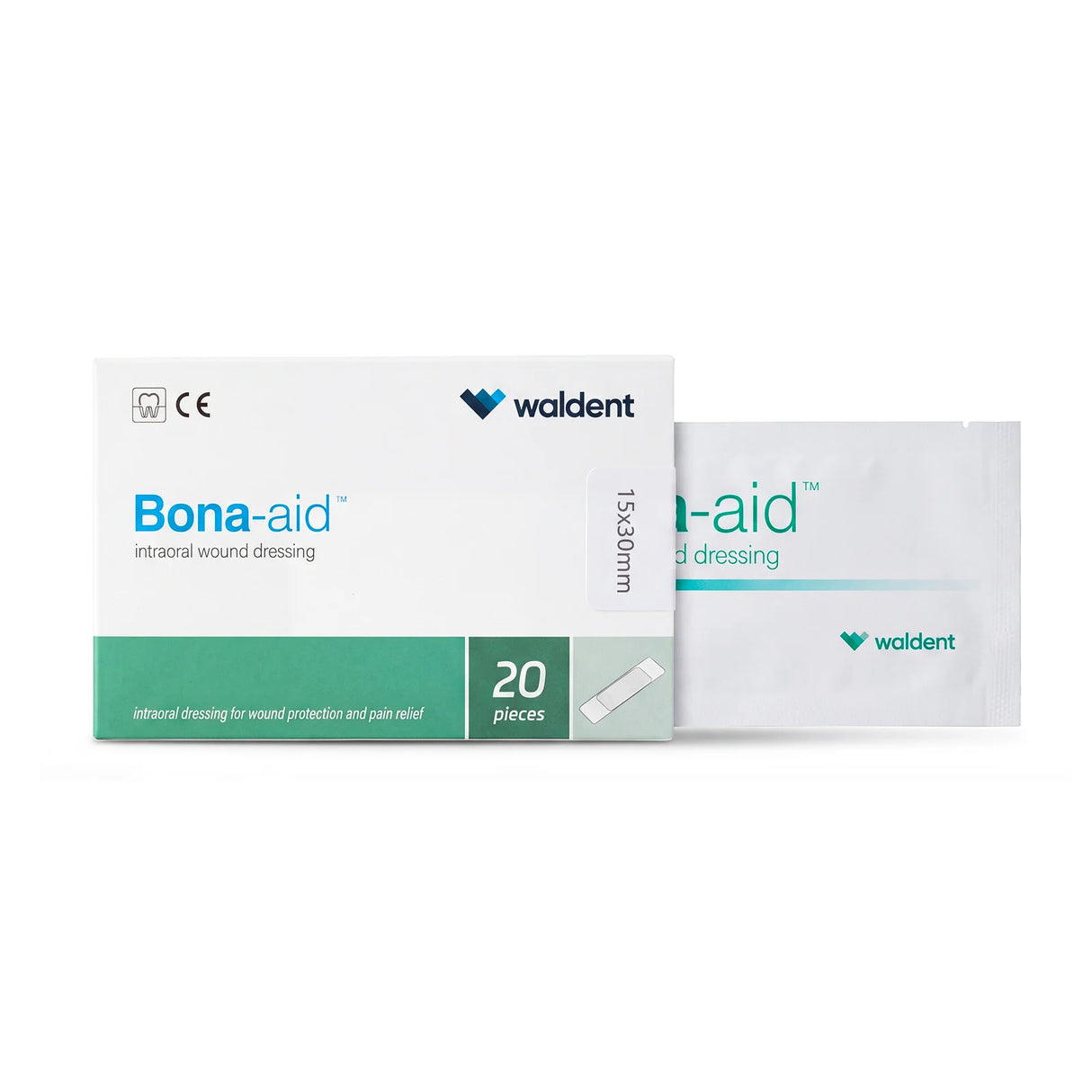 Pansement intra-oral absorbable Waldent Bona-aid pour protection des plaies buccales en chirurgie dentaire - ootopfti.com