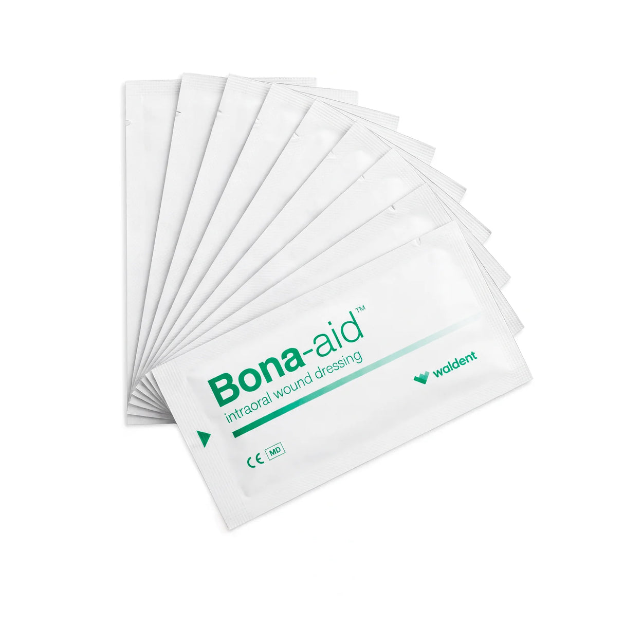 Pansement intra-oral absorbable Waldent Bona-aid pour protection des plaies buccales en chirurgie dentaire