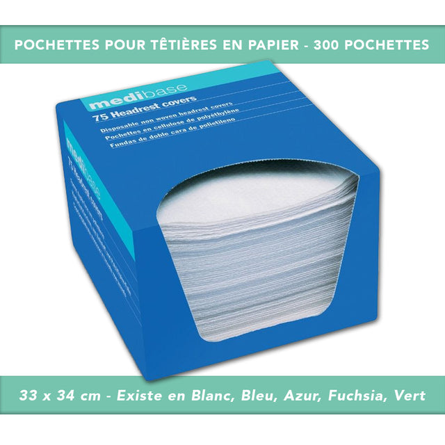 Pochettes têtières en cellulose - MEDIBASE - ootopfti.com