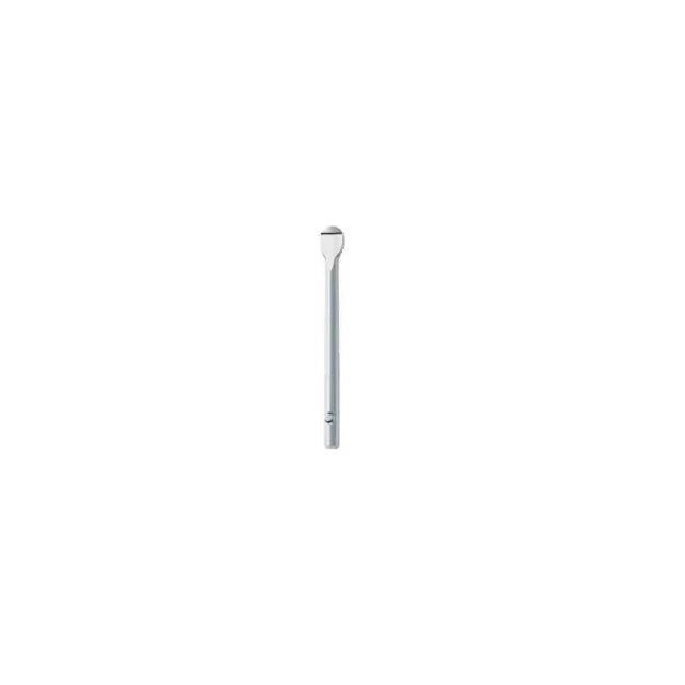 Crochet plat strié 5929 pour une accroche fiable, compatible avec dépose-couronnes à tige carrée