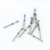 Fraises Diamantée FG x5 - Tête cône à extrémité ronde - Hauteur 19 mm - Iso : 234 - DIAN FONG - Dental Coop